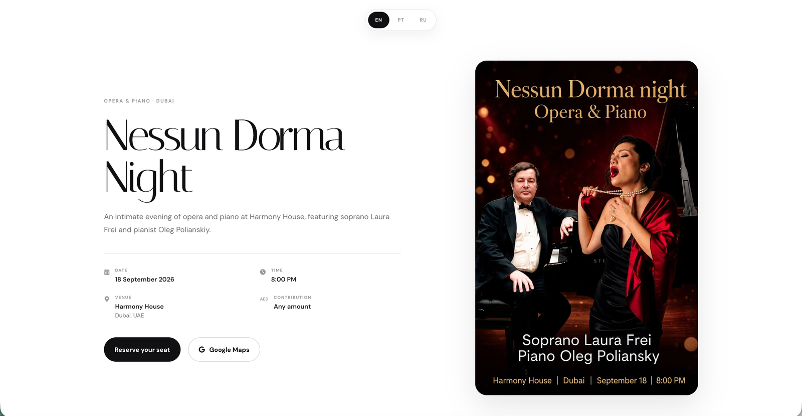 Laura Bellini Tickets